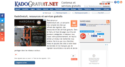 Desktop Screenshot of kadogratuit.net